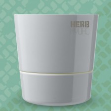 Herb Hydro pot Cinza