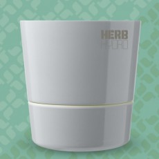 Herb Hydro pot серый