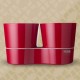 Herb Hydro pot twin red